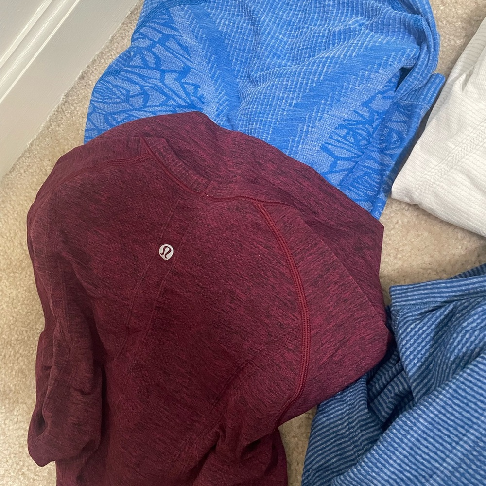 Lululemon Long Sleeve Tops/
Jackets on hold